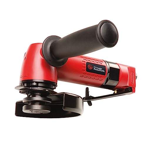 Chicago Pneumatic CP9122BR - Eje de 5/8 pulgadas-11, amoladora angular resistente de 4.5 pulgadas