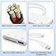 Flintronic 3 in 1 Speicherkartenleser, SD Kartenleser USB C SD Card Reader, Kartenlesegerät mit Micro SD/SD/USB OTG Adapter, Lightning & USB C SD Kartenleser, SD-Karten Adapter für iPhone/iPad/MacBook