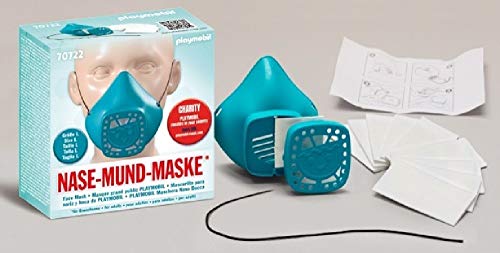 Playmobil - 70722 - Masque Nez et Bouche - Turquoise - Grand