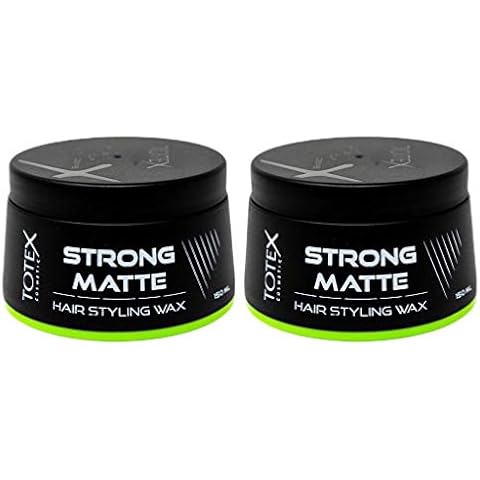 Totex Hair Men Styling Hair Wax - Strong Hold Texture Matte Natural Matte Look Finish - Hair Defining Paste Matte Wax 150ml (2 Pcs Offer) Cover