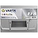 Varta Blue Dynamic EFB N60, 60 Ah 640 A, kompatible mit PKW, lithium metal