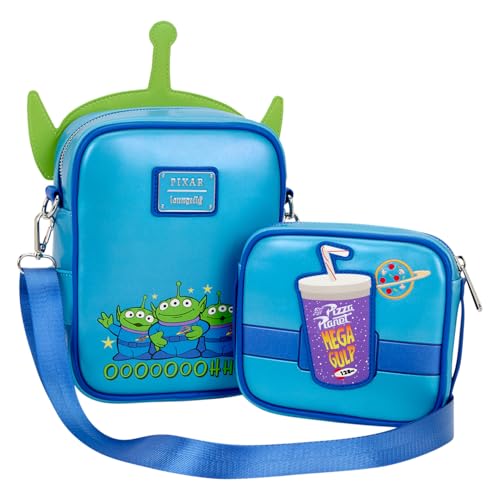 Loungefly Pixar Toy Story 30Th Anniversary Aliens Crossbuddies Crossbody Bag3
