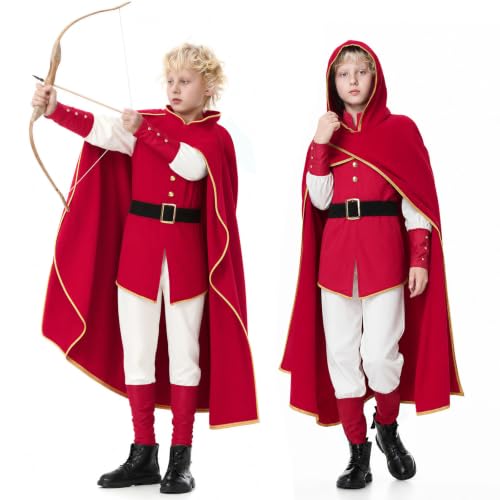 Image of Boys Medieval Renaissance Costumes Kids Pirate Viking Outfit for Halloween