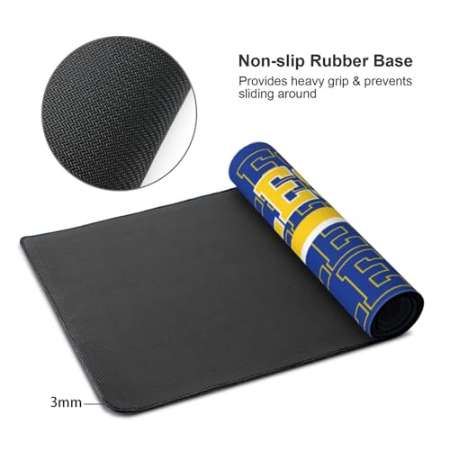 Image of ANTKING Los Angeles R Mouse Pad Custom Name and Number Desk Pad for Men Women Youth Gifts