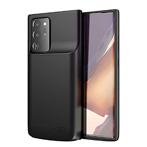 Battery Case for Samsung Galaxy Note 20 Ultra Battery Charger case,6000mAh TPU Shockproof Slim Portable Protective External Power Bank,Charging Back Cover