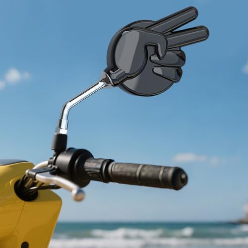 Espejo retrovisor para motocicleta抗冲击防眩光后视镜左右两件套 6