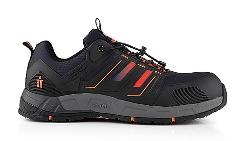 Scruffs Air Safety Trainer | Lightweight | Black | Size 8 UK (T55526)