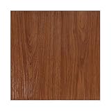 PVC robuste de qualité : les dalles de sol en PVC sont en PVC résistant avec une épaisseur totale d'environ 1,5 mm / 0,5 pouce Ainsi, le revêtement de sol est indéformable, durable et bien adapté pour un usage quotidien ainsi que pour les espaces de vie normalement sollicités.