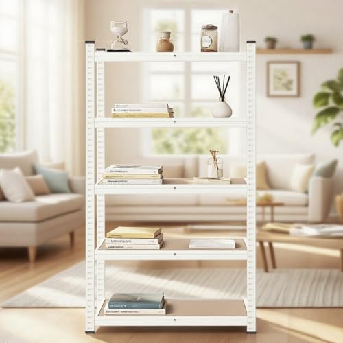 スチールラック 収納ラック キッチンラック 折りたたみ 180x90x40cm 5段 折り畳みラック キャスター付き メタルラック ワイヤーラック メタルシェルフ 高耐荷重 収納 隙間収納 組み立て簡単 大容量 移動便利 食器棚 収納棚 レンジ台