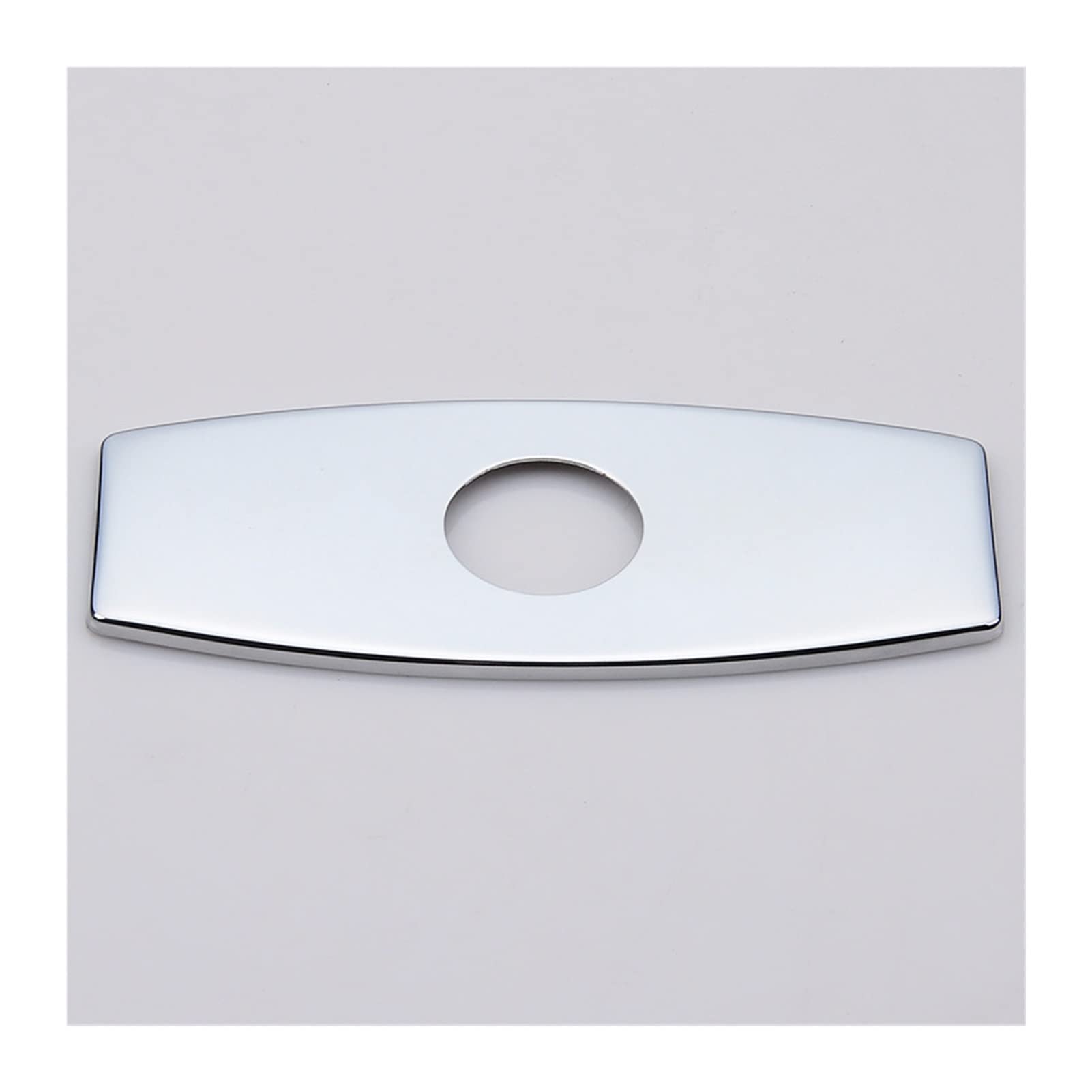 Plaque de couverture de robinet chrome pour lavabo 3 trous