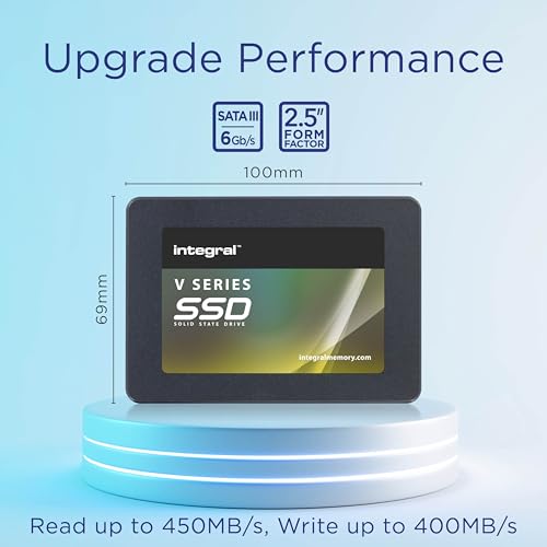 Image of Integral V Series 250GB SATA III 2.5 Inch Internal SSD, up to 450MB /s Read, 400MB /s Write