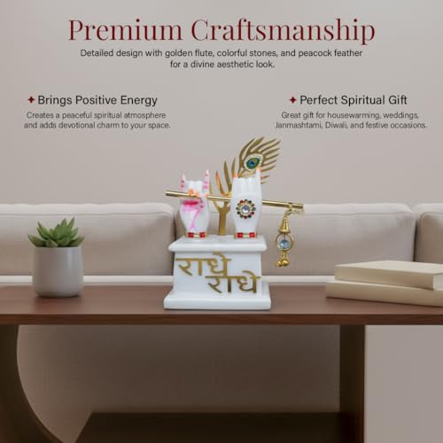 Image of ZAICUS Idol for Car Dashboard & Home Decor - Miniature Statue for Temple, Office Desk & Spiritual Gift Showpiece