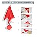 Meteor Hammer with Rubber Ball, Trational Chinese Kungfu Fighting Weapon, Martial Arts Equipement