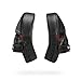 Sanabul Core Series Curved Boxing MMA Punching Mitts (Black/Red)