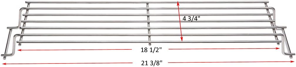 YIHAM KR472 304SS Grill Warming Rack for Weber Spirit 200 Series with Up Front Control (2013 and Newer) Spirit E210 S210 E220 S220 Gas Grill Upper Rack 21 3/8 inch Warming Grates Weber 69866 : Patio, Lawn & Garden