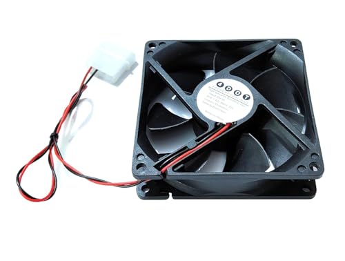 Image of Fourdot 92mm 4Inch Cabinet Cooling Fan 12V DC With Molex SMPS Connector Model 9225