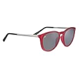 Serengetti Square Brawley Matte Crystal Pink-Saturn Polarized Smoke, Multi, One Size