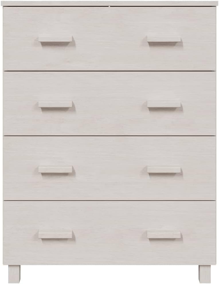 Modern White Sideboard with Smooth Sliding Doors, Solid Pinewood and MDF Construction for Living Room Dining Area Storage, Spacious Cabinet Organizer with Contemporary Design