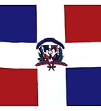 Dominican Republic Flag Bandana By CoverYourHair®
