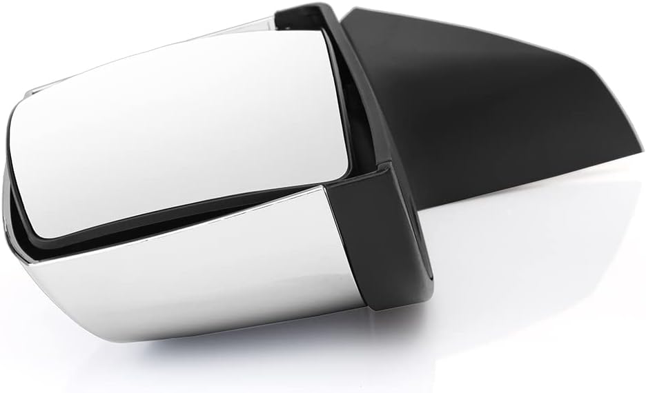 SEPEY Hood Mirror for VOLVO VNL, Driver Side Chrome Hood Mirror Assembly for VOLVO VNL 2004-2017, Left