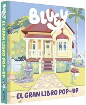 Bluey. Libro de cartón con solapas - El gran libro Pop-up de Bluey (Pequeñas manitas)