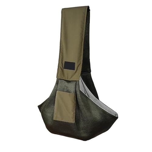 Ibluelover Dog Sling Carrier Hand Free Puppy Carrier Bag Mesh Breathable Summer Outdoor Dog Cat Carrying Bag Small Dogs Satchel Carrier with Widened Shoulder Strap for 13-16 lbs