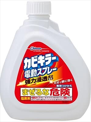 【まとめ買い】カビキラー電動スプレーつけかえ ７５０Ｇ 【 ジョンソン 】 【 住居洗剤・カビとり剤 】【HRM6422627-2】×5個セット（Amazon）