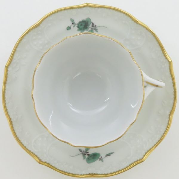 Amazon | マイセン カップ&ソーサー□ワトーの花 グリーン デミタスC&S