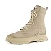 Produktbild Paul Green Damen, Frauen Schnürstiefeletten, Damenstiefel, Stiefel, Bootee, Booties, halbstiefel, Kurzstiefel, uebergangsschuhe, Beige (Nubuk/Almond), 37.5 EU / 4.5 UK