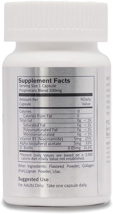 Miniatura 7 de MD Nutri Suplemento de apoyo para el crecimiento del cabello con biotina  30 cápsulas nutren desde dentro para un cabello de aspecto más saludable