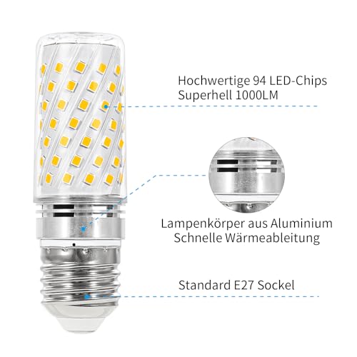 Ampoule LED E27 dimmable à intensité variable 7W équivalent 70W halogène