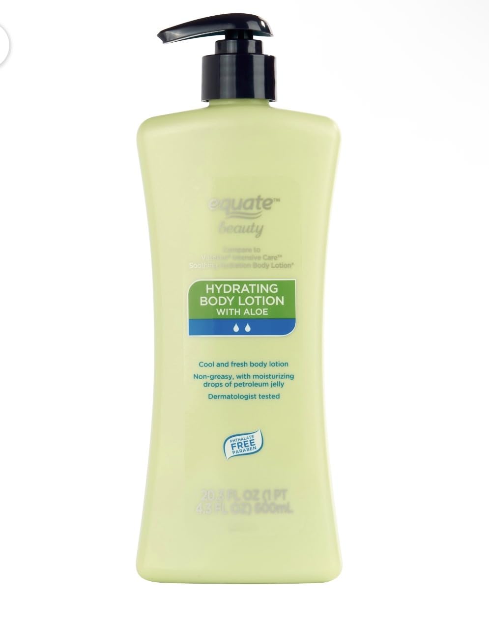Equate Beauty Hydrating Body Lotion with Aloe, 600ml