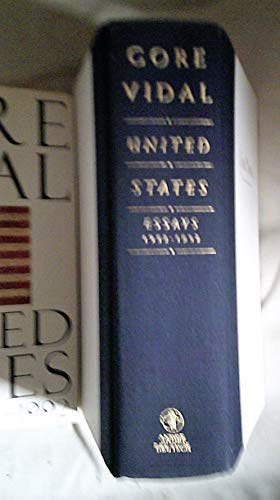 United States: Essays 1952-1992 0679414894 Book Cover