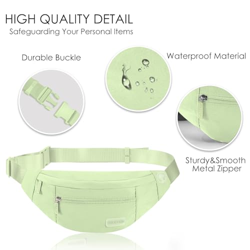 Image of MAXTOP Fanny Pack for Women Men Fashion Crossbody Bag Belt Bag with Adjustable Strap Travel Essentials Gifts for Sports Festival Workout Traveling Running Casual
