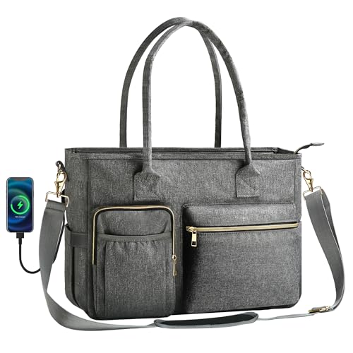 Image of FUZVOL Nurse Bag - Large 17'' Tote for Work & Nursing School Essentials