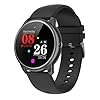Smart-Watch-for-Men-Women-MakeAnswer-Call-Fitness-Tracker-with-Heart-Rate-MonitorBlood-PressureSleep-MonitorPedometerMessage-ReminderMusic-Control-Smartwatch-for-Android-and-iOS-Phones-Black Smart Watch for Android iOS Phones, Fitness Tracker with Blood Pressure, Heart Rate Monitor, Sleep Monitor, Waterproof…