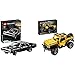 LEGO Technic Dom's Dodge Charger Fast & Furious, Modello di Auto da Corsa Iconico & Technic Jeep Wrangler 4x4, Modello Fuoristrada SUV Giocattolo da Costruzione