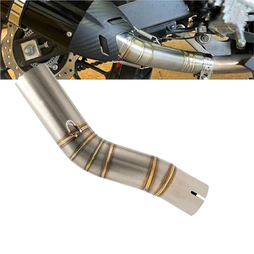 Tuyau d'échappement Suzuki GSXR 1000 K3-K5 raccord intermédiaire inox de haute précision