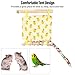 Parrot Tent Ladder with Hammock, Universal Bird Hanging Tent for Parrots and Hamsters, 4 Seasons Decorative Pet Accessory with Climbing Bridge, Open Design for Easy Entry and Exit,