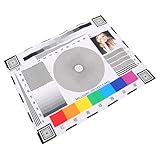 Réglage précis de la mise point : utilisez le tableau de réglage de la mise point pour ajuster avec précision la netteté de votre caméra de sécurité, garantissant ainsi des images nettes de jour comme de nuit. carte d'étalonnage d'objectif cctv, outil d'étalonnage de la mise point