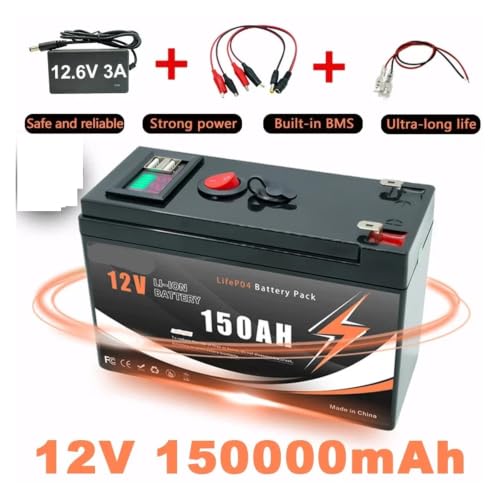 Batterie LiFePO4 12V 60Ah avec BMS intégré pour panneau solaire - 3