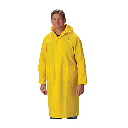 Protective Industrial Products Men's All Purpose Yellow Raincoat, 4XL, Pack of 1