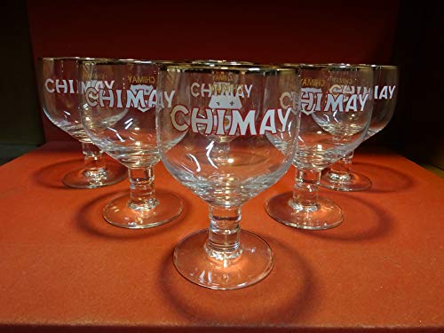 Kronenbourg 1664 Chimay - Set di 6 bicchieri, 33 cl, HT, 14,80 cm