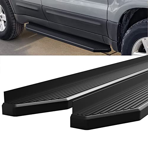 Estribos planos 6" negros para Ford Escape 2001-2007 miniatura 4