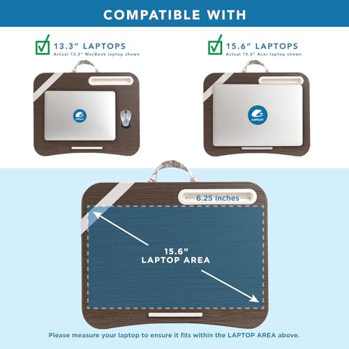 Image of LAPGEAR Designer Lap Desk - Hummingbird Toile, 2-Pack with Storage Basket