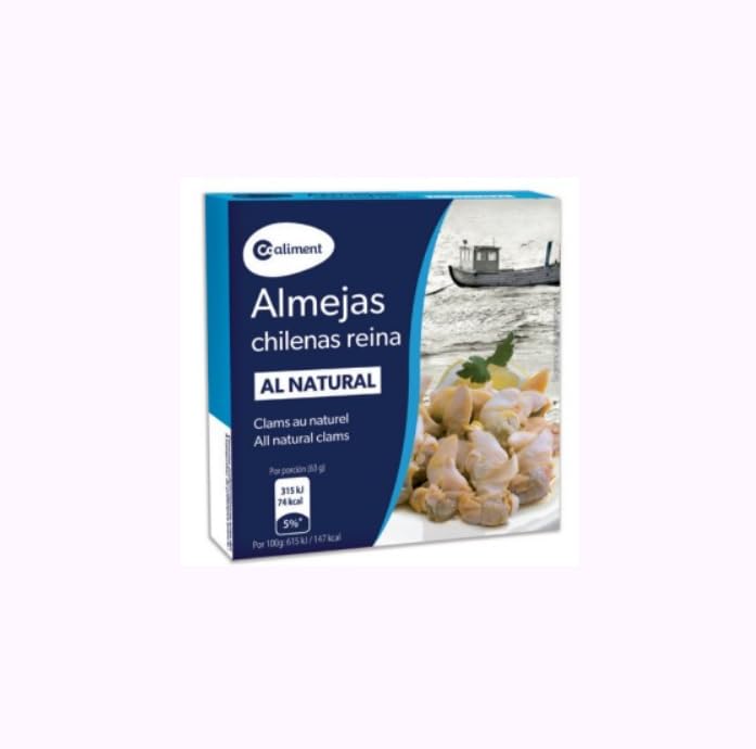 Almejas Chilenas Reina, Chilenische Venusmuscheln, Al Natural, 4er Pack