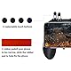 Ozkak Mobile Controller Smartphone Gamepad vereinfachter Tragbarer 4 Trigger L1R1 L2R2 Universel für PUBG COD Android iOS iPhone Samsung Handy mit Breite von 7 bis 9,5 cm