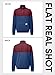 JMIERR Men's Quarter Zip Pullover Fashion Sweatshirts Quilted Sweatshirt Polo Shirt with Pockets, 3XL, Sky Blue