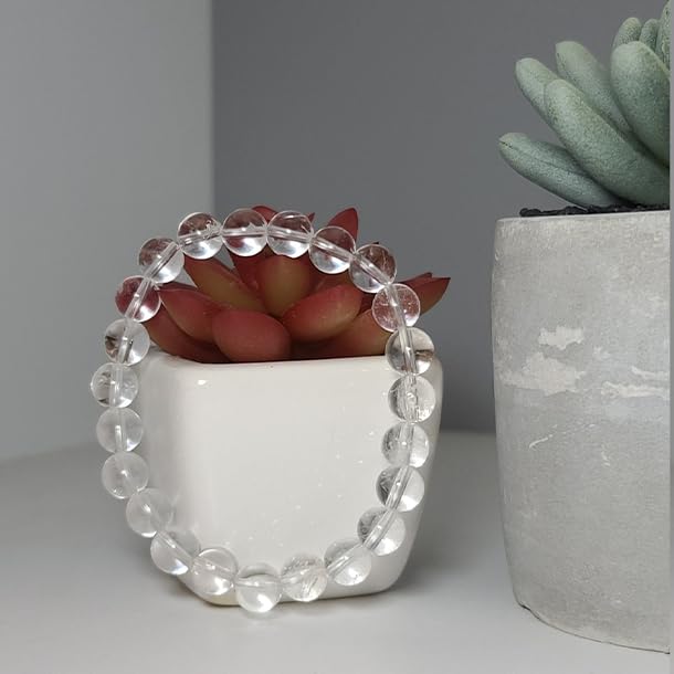 Image of Stone Bracelet for Men & Women | Natural Crystal for Wealth | Protection | Confidence & Success | Adjustable Healing Bracelet for Meditation | Reiki & Spiritual Energy