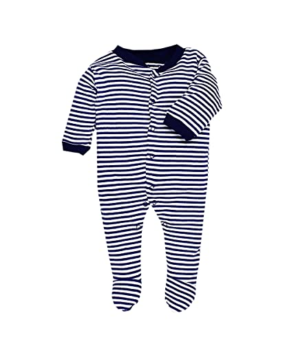 Image of Baby Multi-Color Long Sleeve Cotton Sleep Suit Romper for Boys and Girls Set of 3